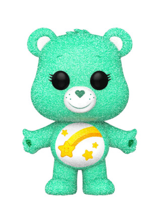 Bobble Figure Animation - Care Bears 40th Anniversary POP! - Wish Bear - Diamond Collection 