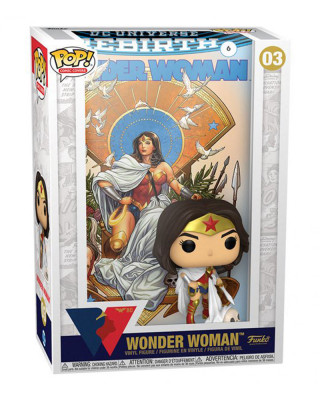 Bobble Figure Comic Covers POP! DC Universe Rebirth - Wonder Woman 