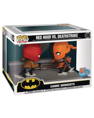 Bobble Figure DC - DC Heroes POP! - Red Hood vs Deathstroke 