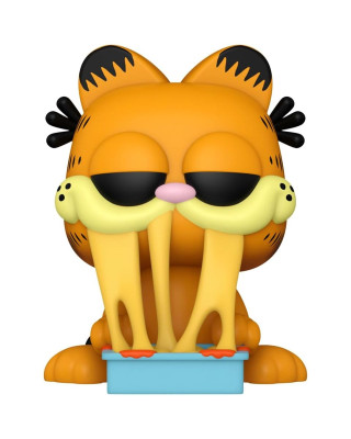 Bobble Figure Garfield POP! - Garfield With Lasagna 