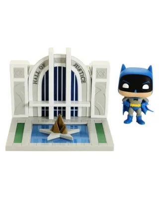 Bobble Figure DC - Batman 80 Years POP! - Batman with Hall of Justice 