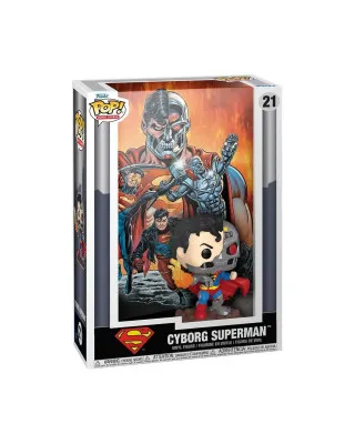 Bobble Figure DC - Batman POP! Comic Covers - Cyborg Superman 