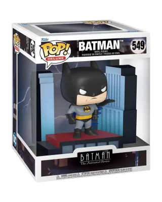 Bobble Figure DC - Dc Comics POP! - Batman on Rooftop - Deluxe 