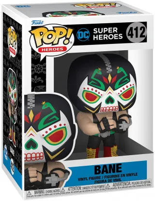 Bobble Figure DC - Heroes POP! - Bane - Dia De Los Dc 