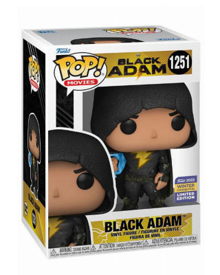 Bobble Figure DC - Black Adam POP! - Black Adam (with Cloak) - Convention Limited Edition 