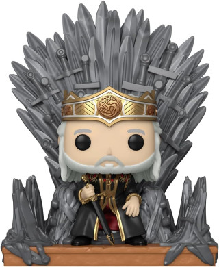 Bobble Figure Television - House of the Dragon POP! - Viserys on the Iron Throne - Deluxe 