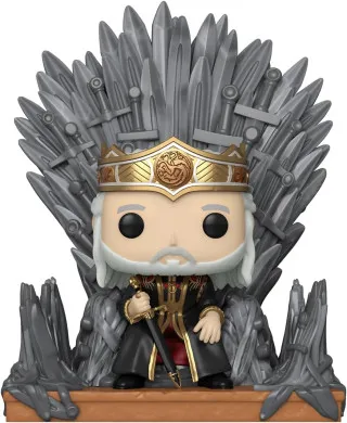 Bobble Figure Television - House of the Dragon POP! - Viserys on the Iron Throne - Deluxe