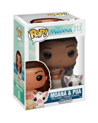 Bobble Figure Disney - Disney Princess POP! - Moana & Pua 