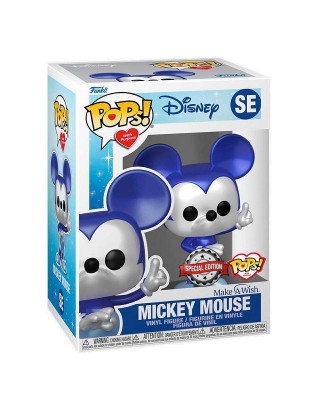 Bobble Figure Disney POP! - Make a Wish - Mickey Mouse (Metallic) - Pops! Special Edition 