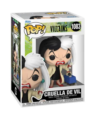 Bobble Figure Disney - Villains POP! - Cruella De Vil 