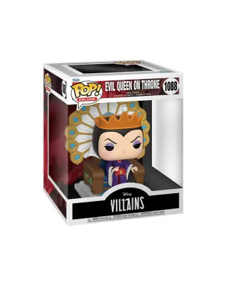 Bobble Figure Deluxe - Disney Villains POP! - Evil Queen On Throne 
