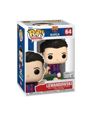 Bobble Figure Football - Barcelona POP! - Lewandowski 