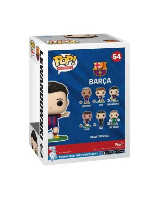 Bobble Figure Football - Barcelona POP! - Lewandowski 