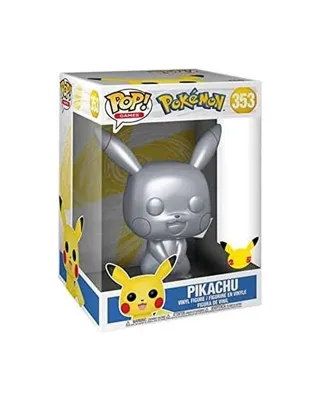 Bobble Figure Games - Pokemon POP! - Pikachu Silver Metalic 