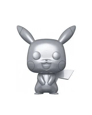Bobble Figure Games - Pokemon POP! - Pikachu Silver Metalic 