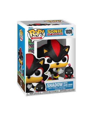 Bobble Figure Games - Sonic the Hedgehog POP! - Shadow with Dark Chao 