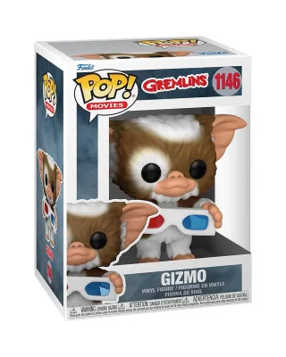 Bobble Figure Movies - Gremlins POP! - Gizmo with 3D Glasses 