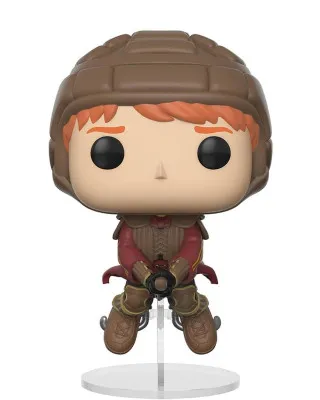 Bobble Figure Harry Potter POP! - Ron on Broom 