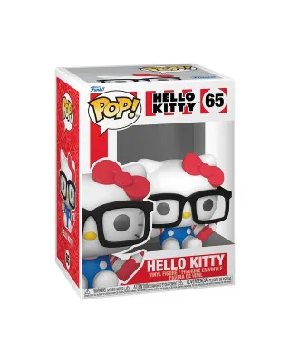 Bobble Figure Hello Kitty POP! - Hello Kitty (Nerd) 