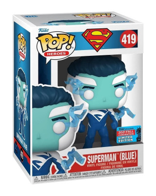 Bobble Figure DC - Superman POP! - Superman (Blue) - Limited Edition 