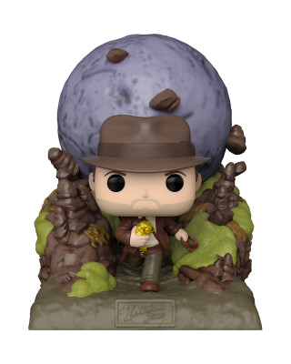 Bobble Figure Movies - Indiana Jones POP! - Indiana Jones Boulder Escape 