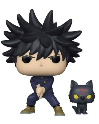 Bobble Figure Anime - Jujutsu Kaisen POP! - Megumi Fushiguro with Divine Dog 