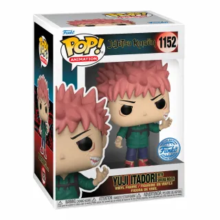 Bobble Figure Anime - Jujutsu Kaisen POP! - Yuji Itadori with Sukana Mouth - Special Edition 