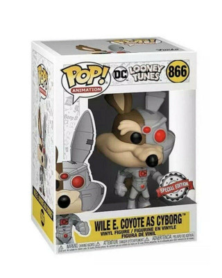 Bobble Figure Looney Tunes POP! - Wile E. Coyote as Cyborg 