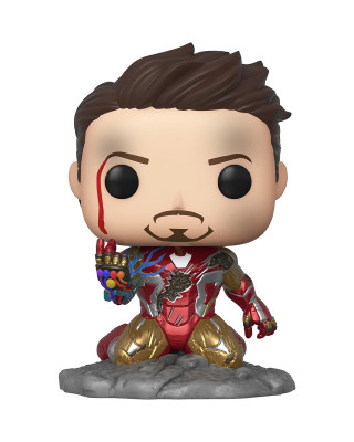 Bobble Figure Marvel - Avengers Endgame POP! - Iron Man (I Am Iron Man) - Glows in the Dark 