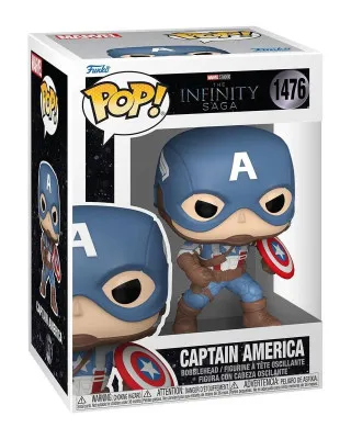 Bobble Figure Marvel - Avengers POP! Infinity Saga - Captain America 