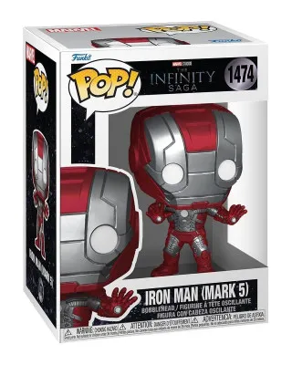 Bobble Figure Marvel - Avengers POP! Infinity Saga - Iron Man (Mark 5) 