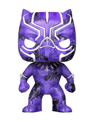 Bobble Figure Marvel - Black Panther POP! Art Series - Black Panther 