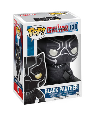 Bobble Figure Marvel - Captain America Civil War POP! - Black Panther 