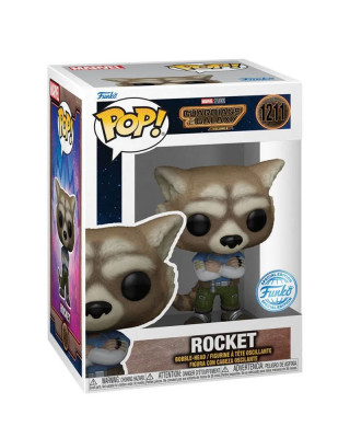 Bobble Figure Marvel - Guardians of the Galaxy POP! - Rocket - Special Edition 