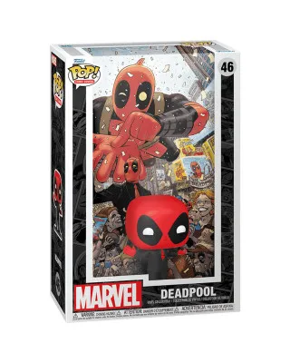 Bobble Figure Marvel POP! Comic Covers - Deadpool 