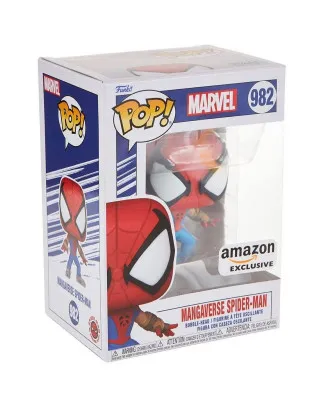 Bobble Figure Marvel - Spider-Man POP! - Mangaverse Spider-Man - Special Edition 