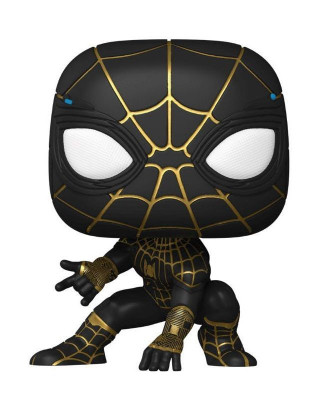Bobble Figure Marvel POP! - Spider-Man Black & Gold Suit - Special Edition 