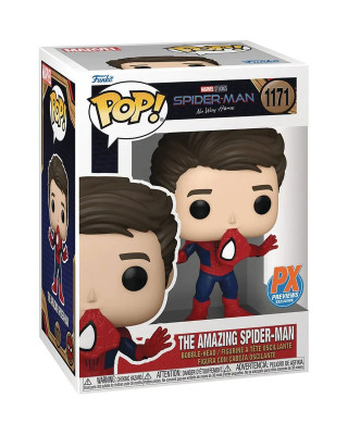 Bobble Figure Marvel - Spider-Man POP! No Way Home - The Amazing Spider-Man (Unmasked) - Special Edition 