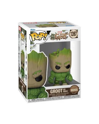 Bobble Figure Marvel - We Are Groot POP! - Groot as Hulk 