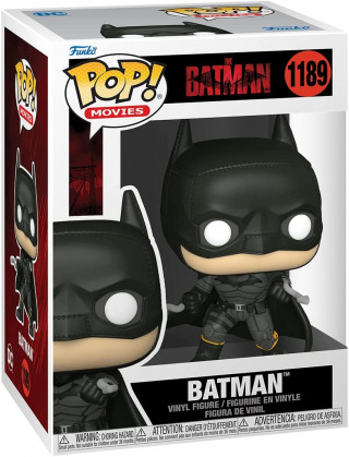 Bobble Figure DC - The Batman POP! - Batman (Battle Ready) 