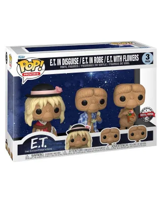 Bobble Figure Movies - E.T. 40th Anniversary POP! - E.T. 3-Pack 