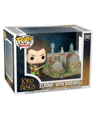Bobble Figure Movies - The Lord of the Rings POP! - Elrond With Rivendel 