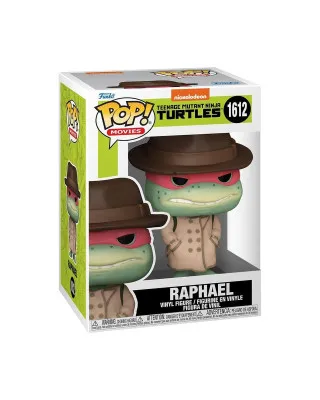 Bobble Figure Movies - Teenage Mutant Ninja Turtles POP! - Raphael with Coat & Hat 
