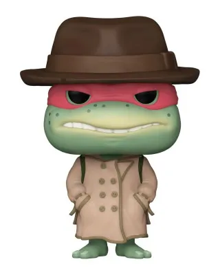 Bobble Figure Movies - Teenage Mutant Ninja Turtles POP! - Raphael with Coat & Hat 