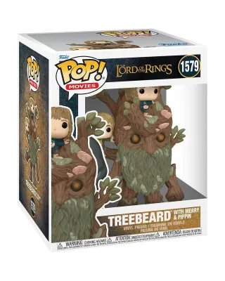 Bobble Figure Movies - The Lord of the Rings POP! - Treebeard with Merry & Pippin 