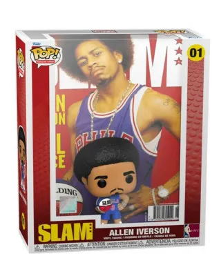 Bobble Figure Basketball - NBA Philadelphia 76ers POP! Magazine Covers - Slam - Allen Iverson 