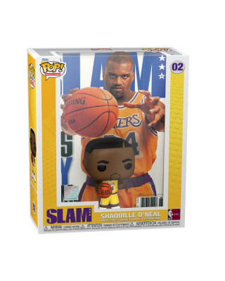 Bobble Figure Basketball NBA - LA Lakers POP! Magazine Covers - Slam - Shaquille O'Neal 
