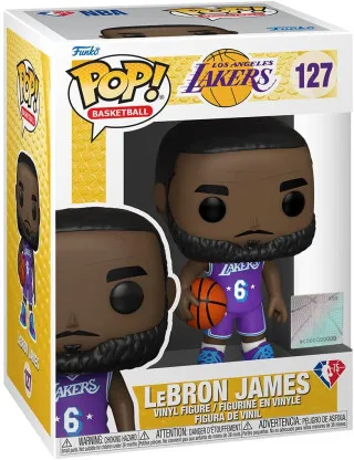 Bobble Figure Basketball - NBA LA Lakers POP! - LeBron James #127 