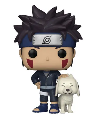 Bobble Figure Anime - Naruto Shippuden POP! - Kiba with Akamaru 