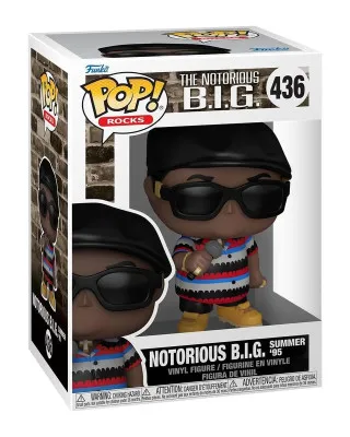 Bobble Figure POP! Rocks - The Notorious B.I.G. Summer '95 